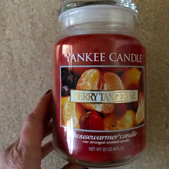 Yankee Candle Berry Tangerine 22oz New